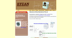 Desktop Screenshot of etuan.com.sg